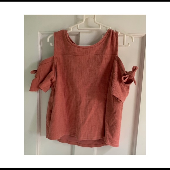 Madewell cold shoulder top - Picture 3 of 6